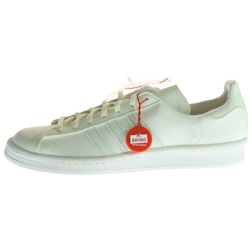 アディダス 2010 デッドストック キャンパス グローインザダーク コンソーシアム 蓄光 ローカットスニーカー ホワイト US10/28cm G14698拍卖