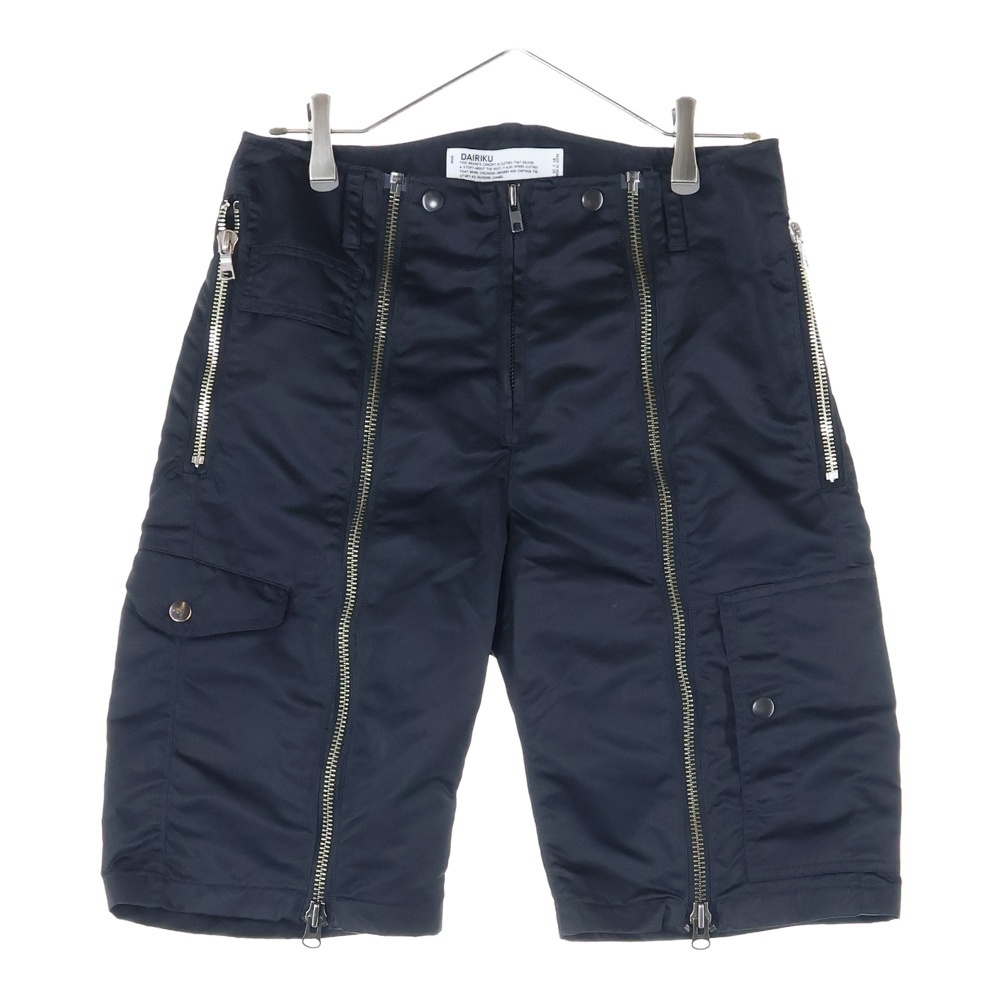 DAIRIKU ダイリク 24AW Half Nylon Pants ナイロン ハーフパンツ ブラック NY-3拍卖