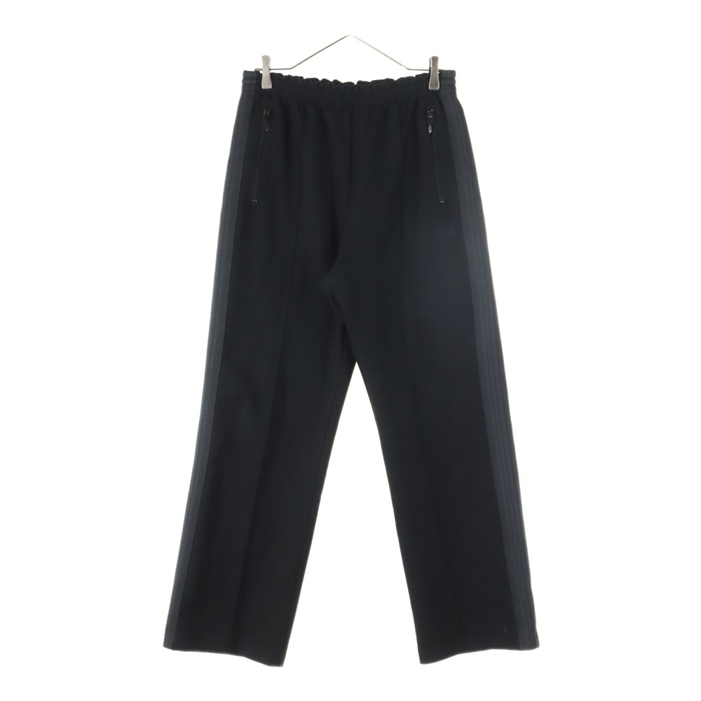 KITH キス ×Needles Double Knit Track Pant ニードルス ダブルニット サイドライン トラックパンツ ブラック LQ355拍卖