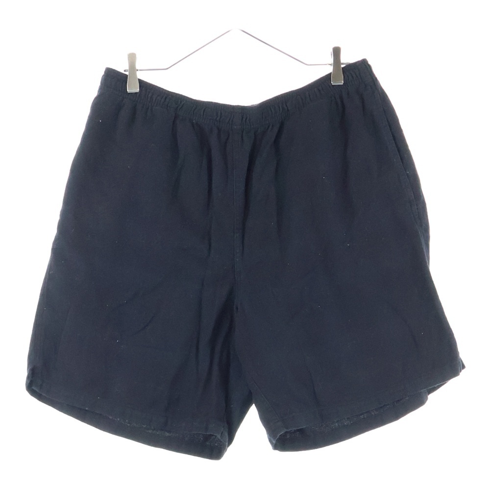 アワーレガシー ×STUSSY WORK SHOP LAGUNA SHORT ステューシー ワークショップ ラグナ コットンショーツ ハーフパンツ ブラック WS2254LO拍卖