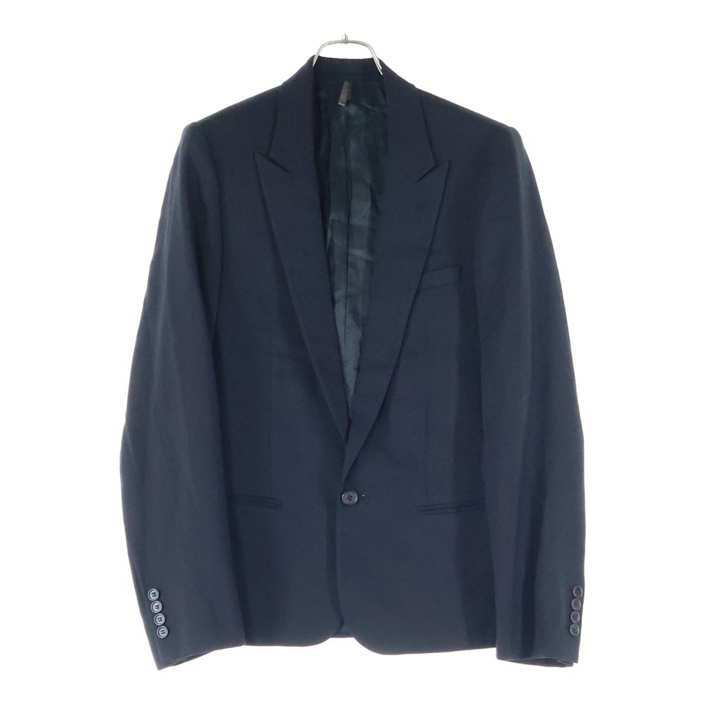 Dior HOMME ディオールオム 07AW エディ期 イタリア製 ウール シングル テーラードジャケット ブラック 7H3170080325拍卖