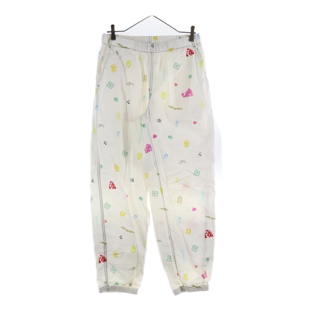 SUPREME シュプリーム 19SS Deep Space Skate Pant ディープ スペース 総柄 ドローストリング スケートパンツ ホワイト拍卖