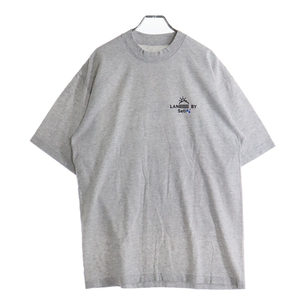 LANE BY BROCHURE レーンバイブローシュアー ×ALWAYTH ×Setinn PROOF TEE オルウェイズ セットイン プルーフ Tシャツ グレー拍卖