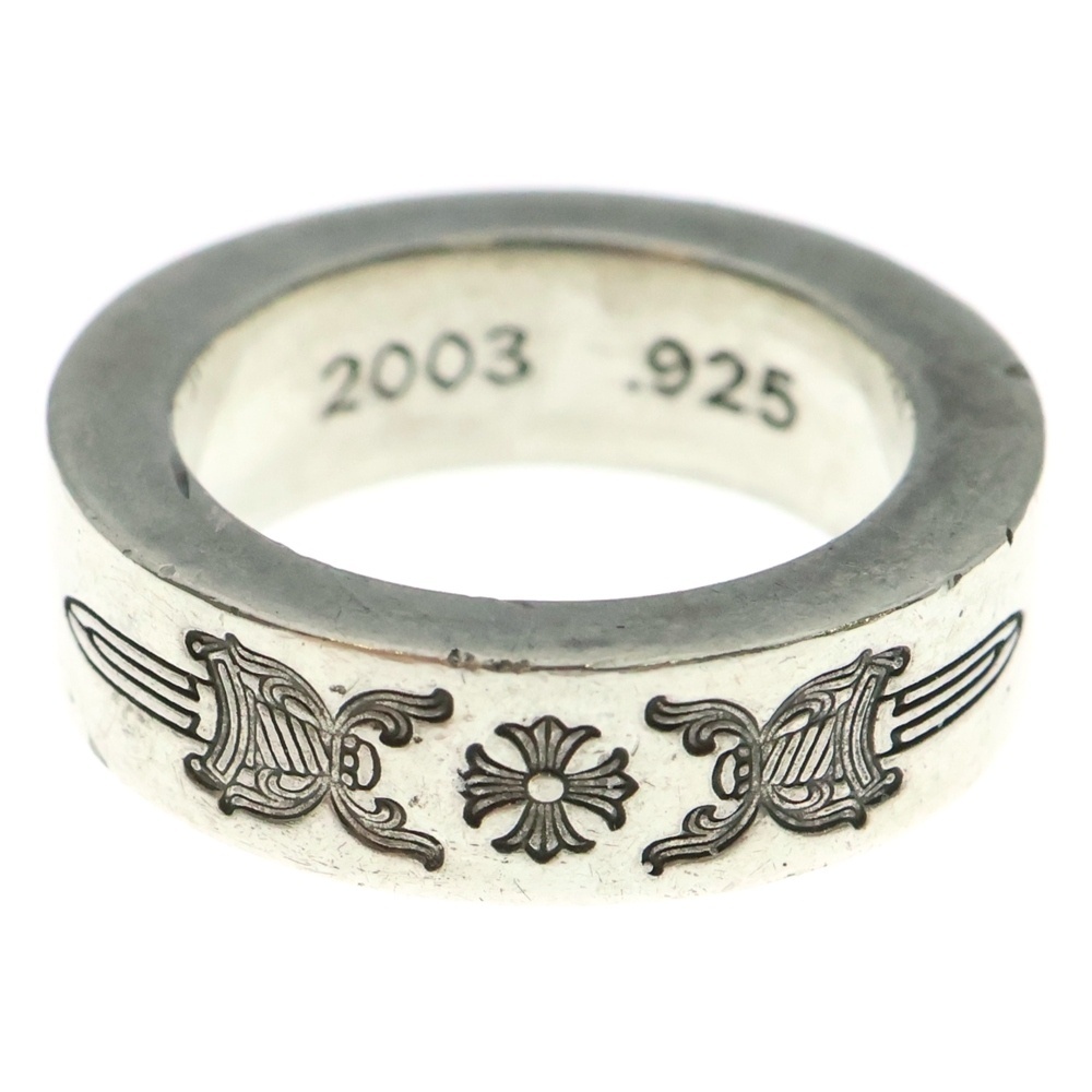 CHROME HEARTS (クロムハーツ) SPACER DAGGER 6mmスペーサーリング ダガー シルバー拍卖