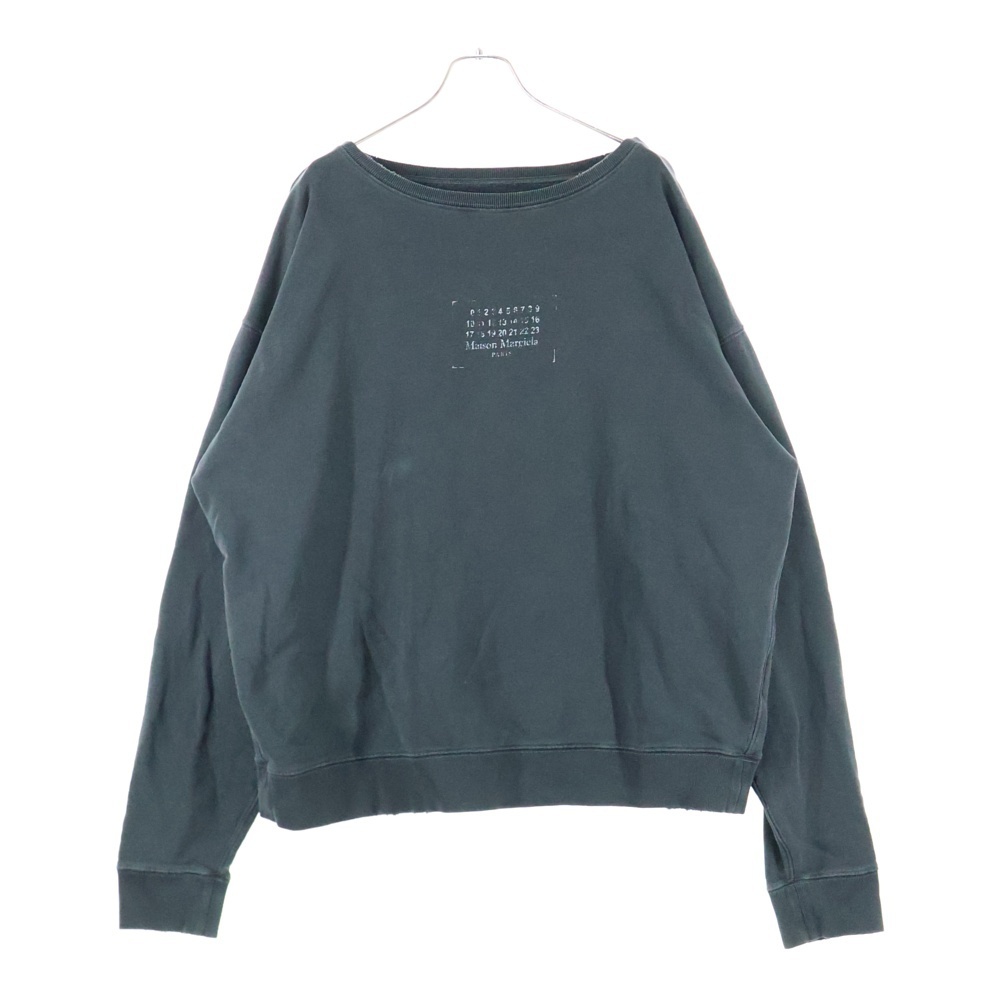 Maison Margiela 0 メゾンマルジェラ 25SS STAMP LOGO SWEATSHIRT スタンプ ロゴ スウェットシャツ拍卖