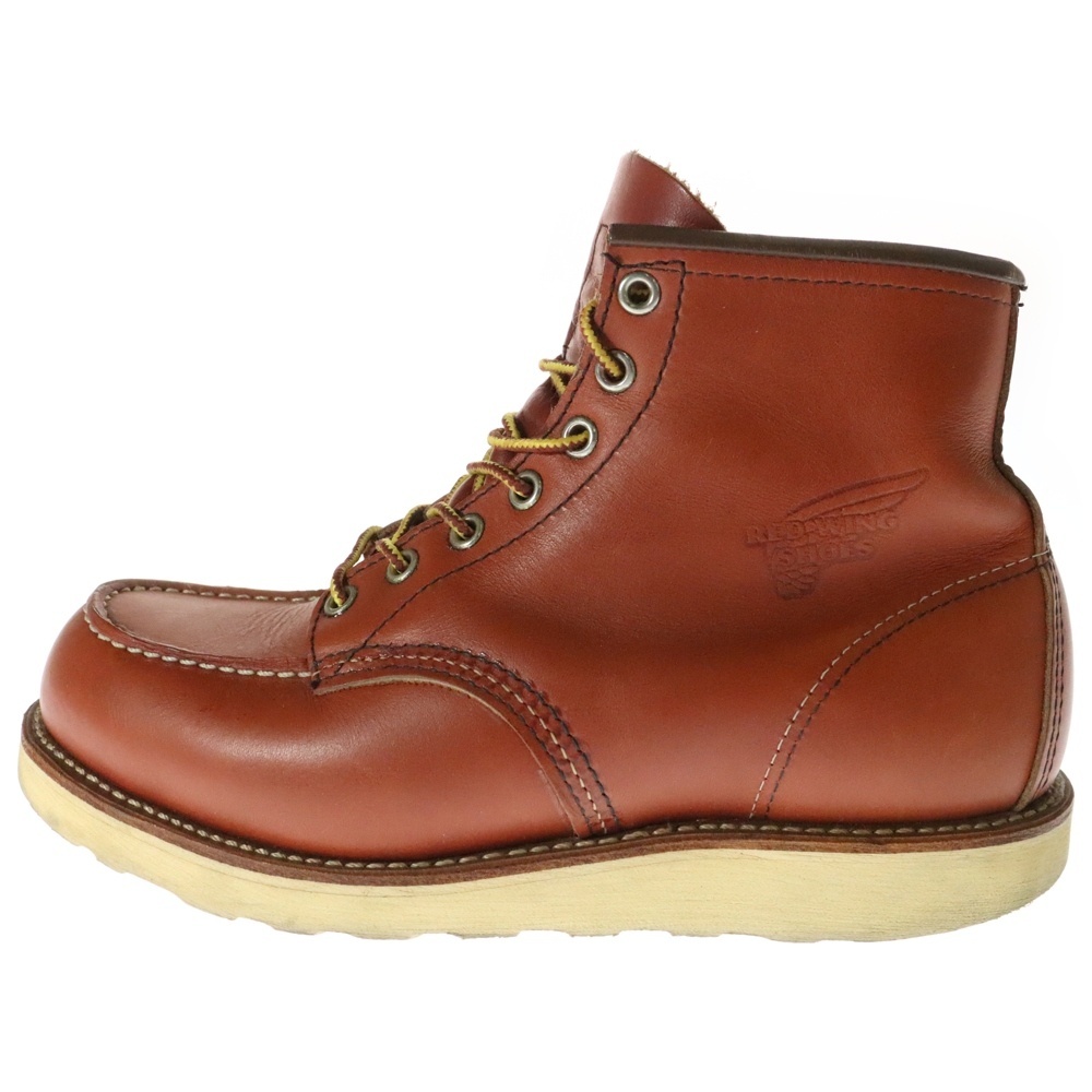 RED WING レッド ウイング 8875 IRISH SETTER 6INCH MOC TOE BOOT アイリッシュ モックトゥー ブーツ ブラウン拍卖