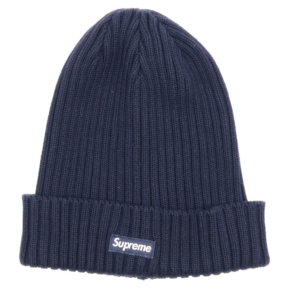 SUPREME シュプリーム 20SS Overdyed Beanie オーバーダイ スモールロゴ ビーニー ニット帽 ブラック拍卖