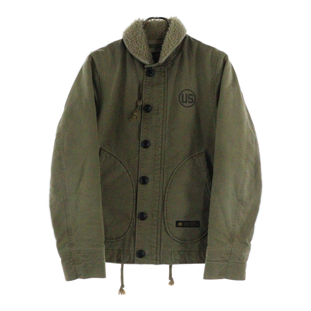 NEIGHBORHOOD ネイバーフッド 15AW N-1D/C-JKT ボア デッキジャケット カーキ 152NYNH-JKM01拍卖