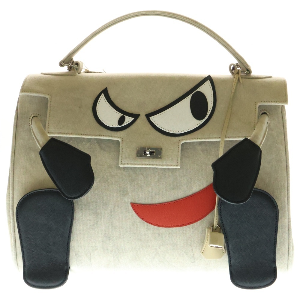 READY MADE レディメイド 25AW NEW DOLL BAG ヴィンテージ加工 2WAY バッグ ベージュ RE-CO-WH-00-01-06拍卖