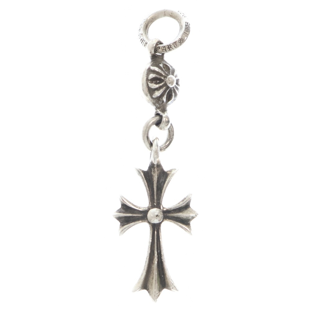 CHROME HEARTS (クロムハーツ) 1B TNY CH CRS 1ボール タイニー CHクロス チャーム ペンダントトップ シルバー BCA197拍卖