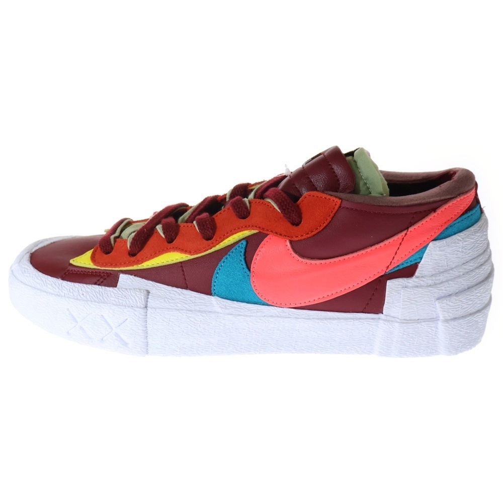 ナイキ ×KAWS ×sacai BLAZER LOW TEAM RED カウズ サカイ ブレーザー チームレッド ローカットスニーカー マルチ US11/29cm DM7901-600拍卖