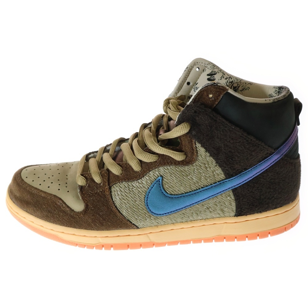 NIKE ナイキ ×Concepts DUNK HIGH PRO QS DUCK コンセプツ ダンク ダック ハイカットスニーカー ブラウン US11/29cm DC6887-200拍卖
