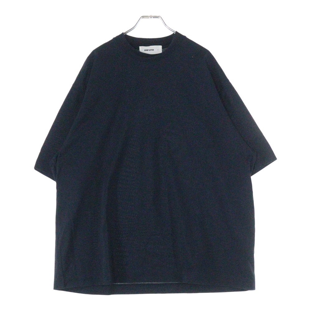 everyone エブリワン Cotton S/S T-Shirt EV-CS04 クルーネック 半袖Tシャツ カットソー ネイビー拍卖