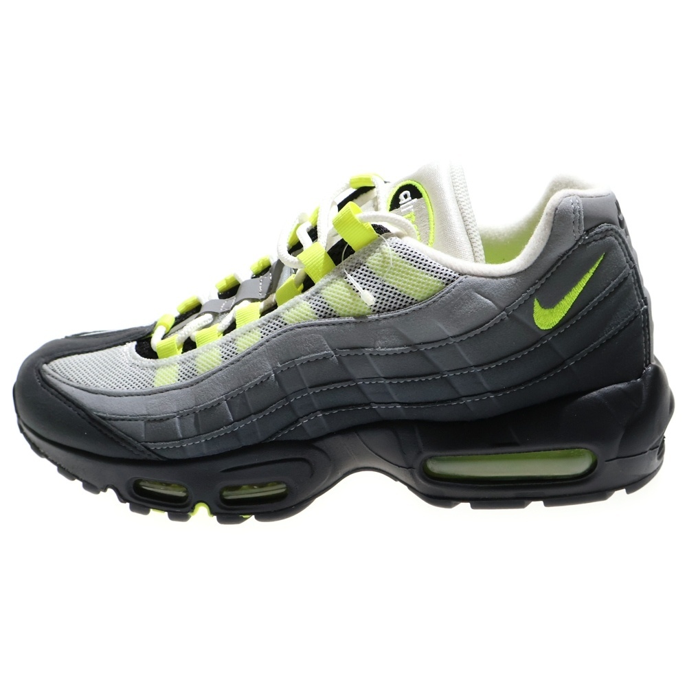 ナイキ AIR MAX 95 OG Neon Yellow CT1689-001 エアマックス95 グラデーション 2020ローカットスニーカー US8.5/26.5cm拍卖