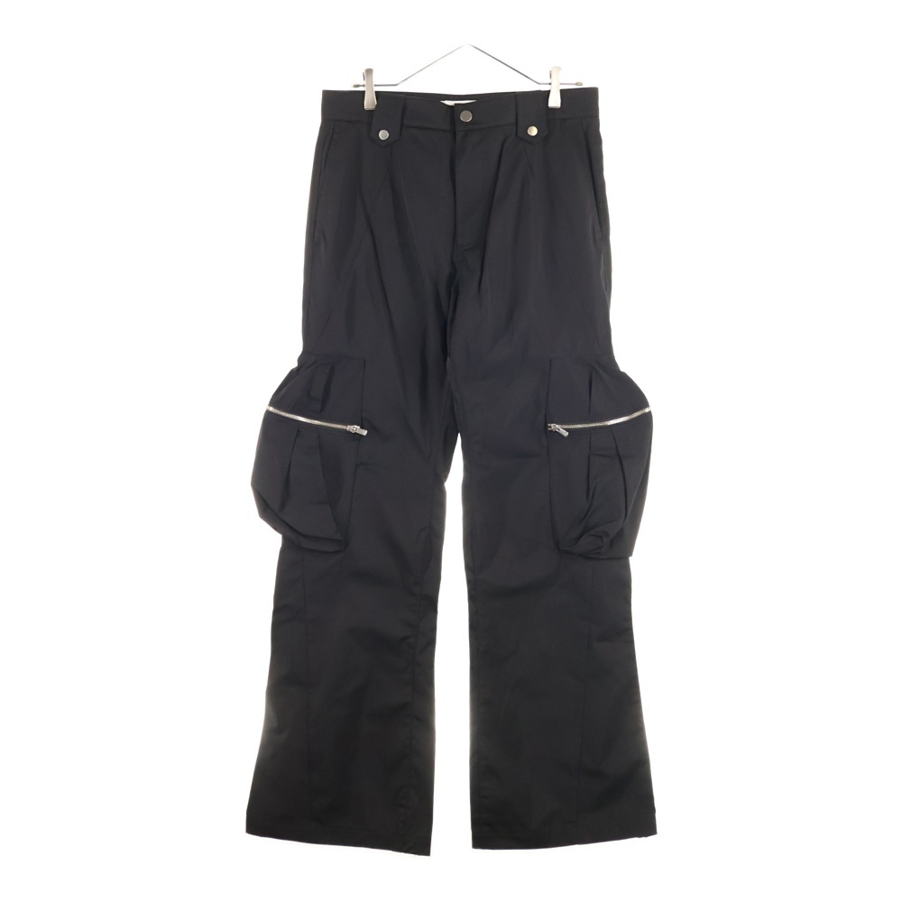 FFFPOSTALSERVICE トリプルエフポスタルサービス 25SS FLARE CARGO V5 フレアカーゴパンツ FFFPSSS2516 ブラック拍卖