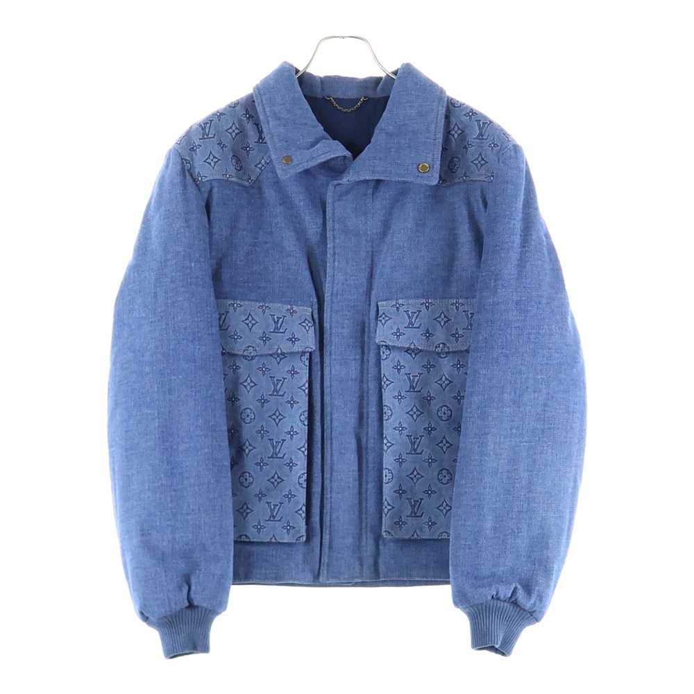 LOUIS VUITTON ルイヴィトン 23SS モノグラムパデッド デニムジャケット RM231M SU0 HOB11E拍卖
