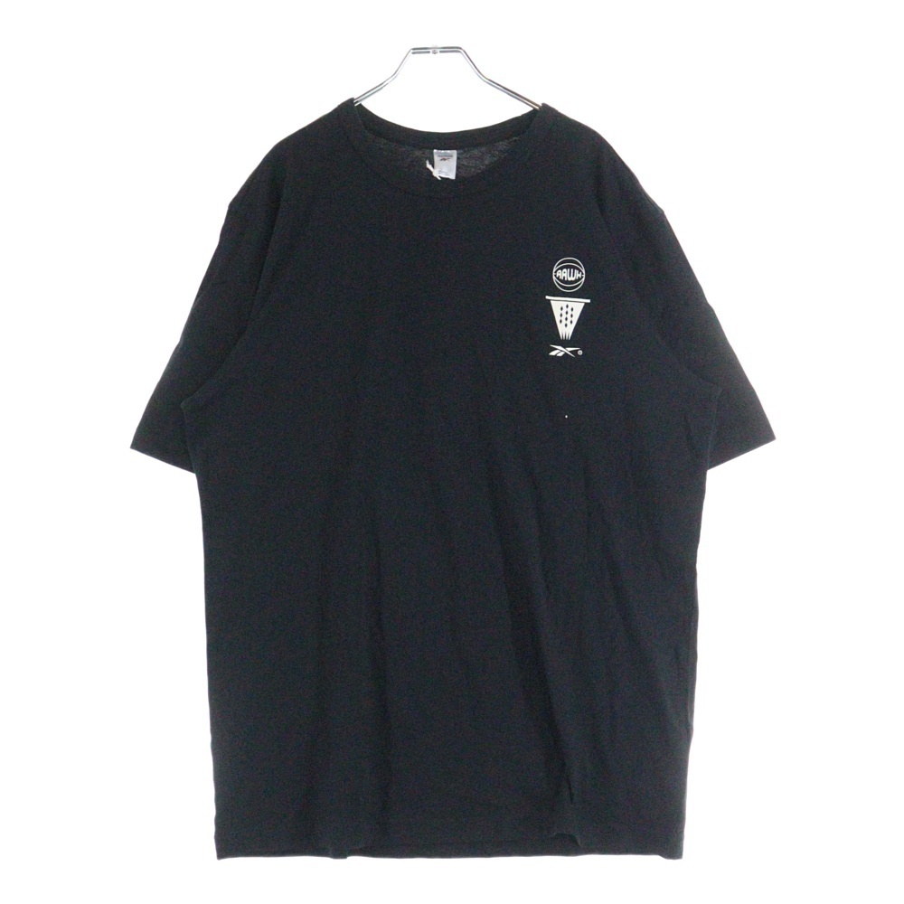 Reebok リーボック フロントプリント半袖Tシャツ HK2998 ブラック拍卖