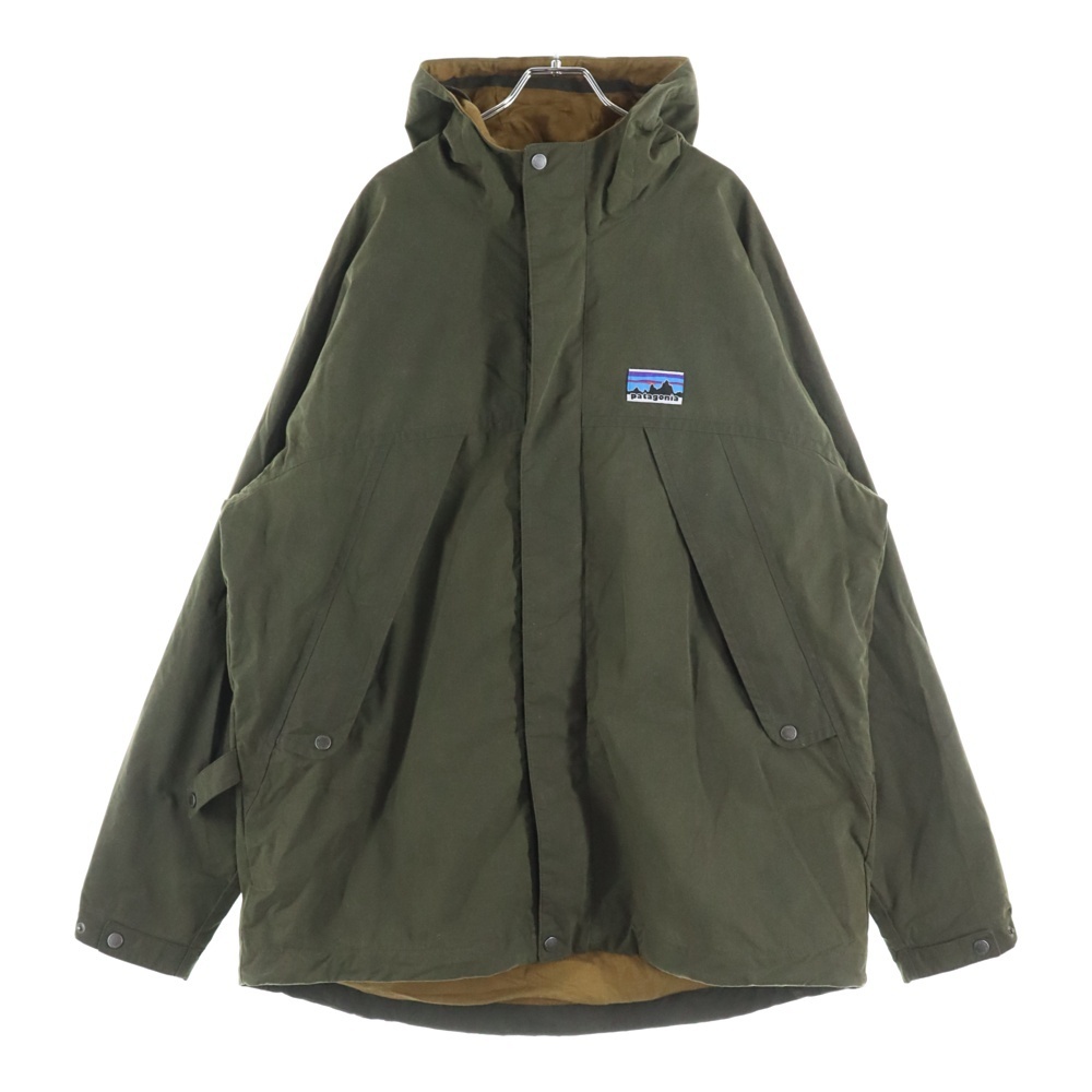 PATAGONIA パタゴニア 23AW Waxed Cotton Jacket ワックス ジップアップ コットンジャケット カーキ STY26825FA23拍卖
