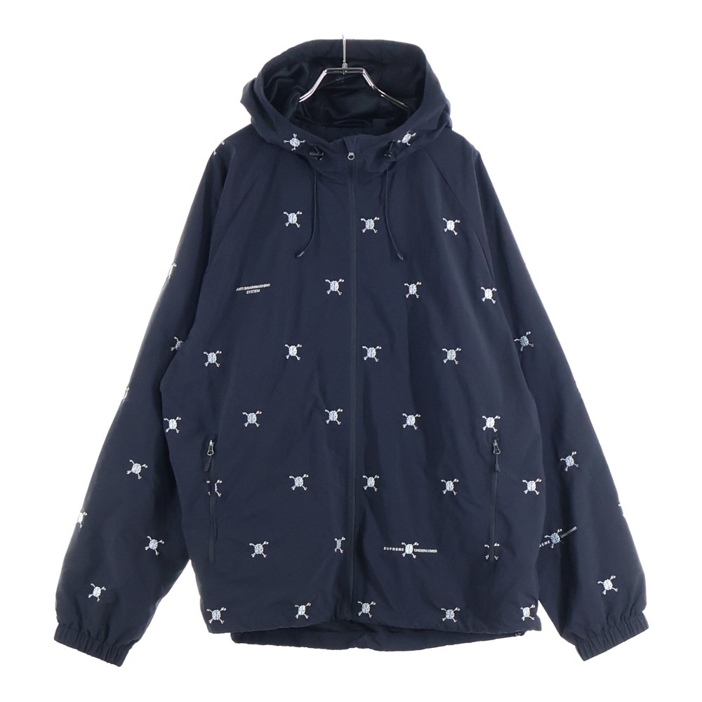 シュプリーム 23SS ×UNDERCOVER Brainbone Track Jacket アンダーカバー ブレインボーン フーデッド ナイロン トラックジャケット拍卖