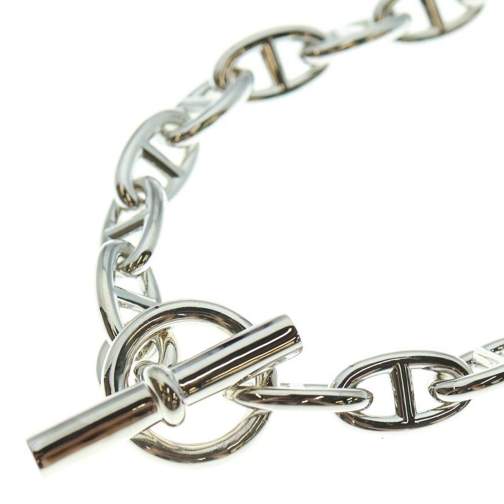 HERMES エルメス Chaine d'Ancre GM シェーヌダンクル GM チェーン ネックレス 29コマ シルバー拍卖