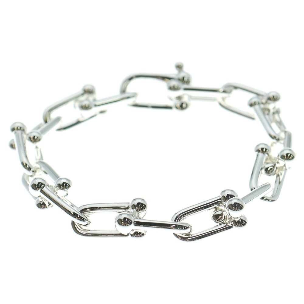 TIFFANY & Co. ティファニー HardWear ハードウェア ラージリンク チェーンブレスレット 16リンク シルバー拍卖