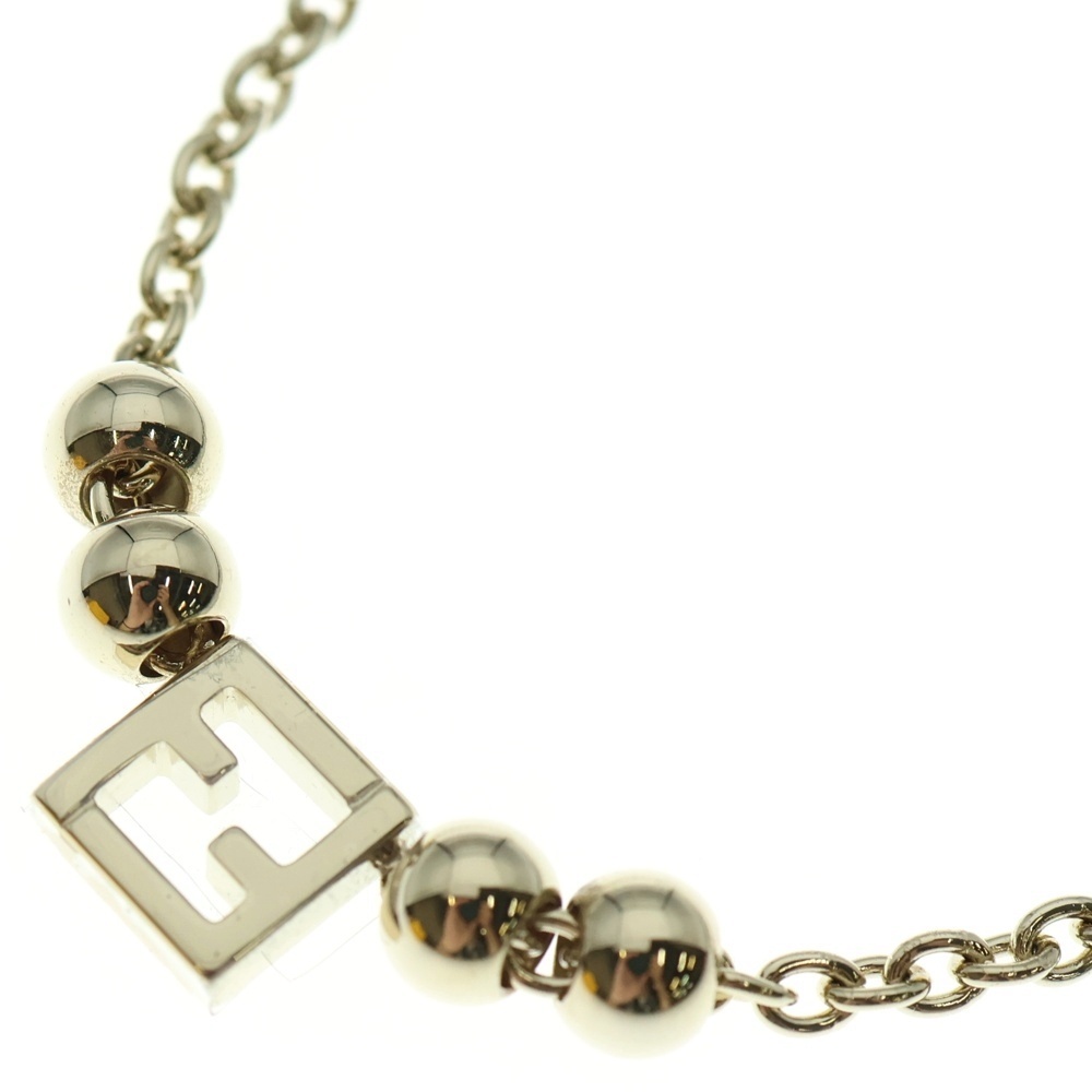 FENDI フェンディ FFロゴ ネックレス ペンダント チェーン ゴールド GP拍卖