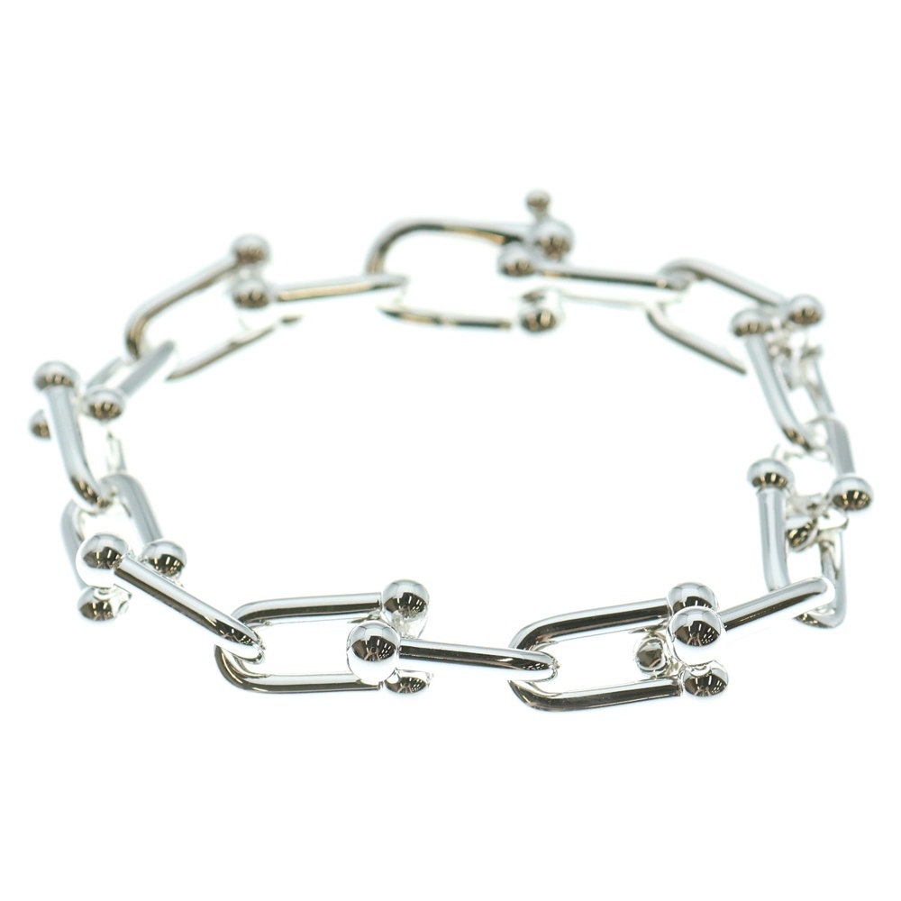 TIFFANY & Co. ティファニー HardWear ハードウェア ラージリンク チェーンブレスレット 16リンク シルバー拍卖