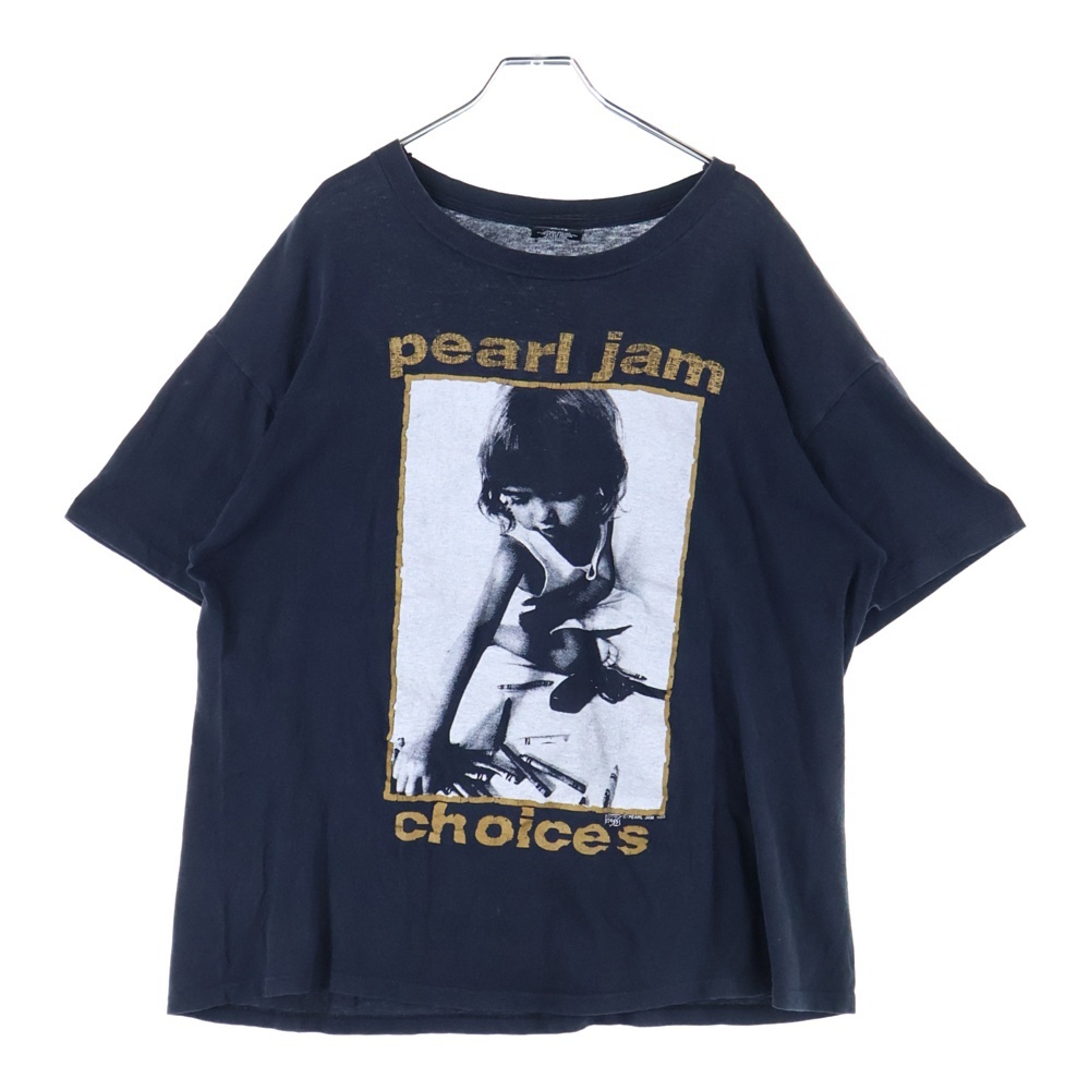 VINTAGE ヴィンテージ 90S PEARL JAM CHOICES BACKSTAGE PASS 1992 パールジャム チョイス チョイシーズ 半袖Tシャツ カットソー ブラック拍卖
