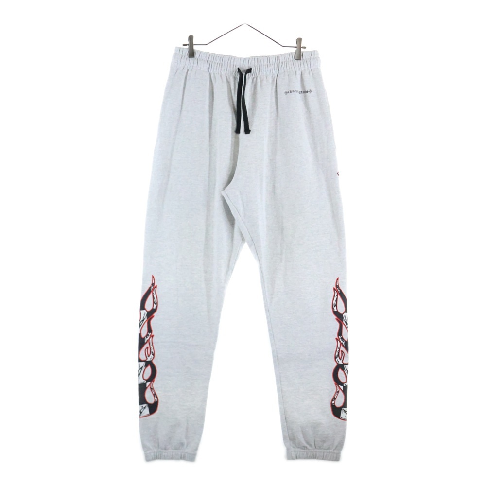 CHROME HEARTS クロムハーツ ×MATTY BOY Brain Sweat Pants マッティボーイ ブレインスウェットパンツ グレー拍卖
