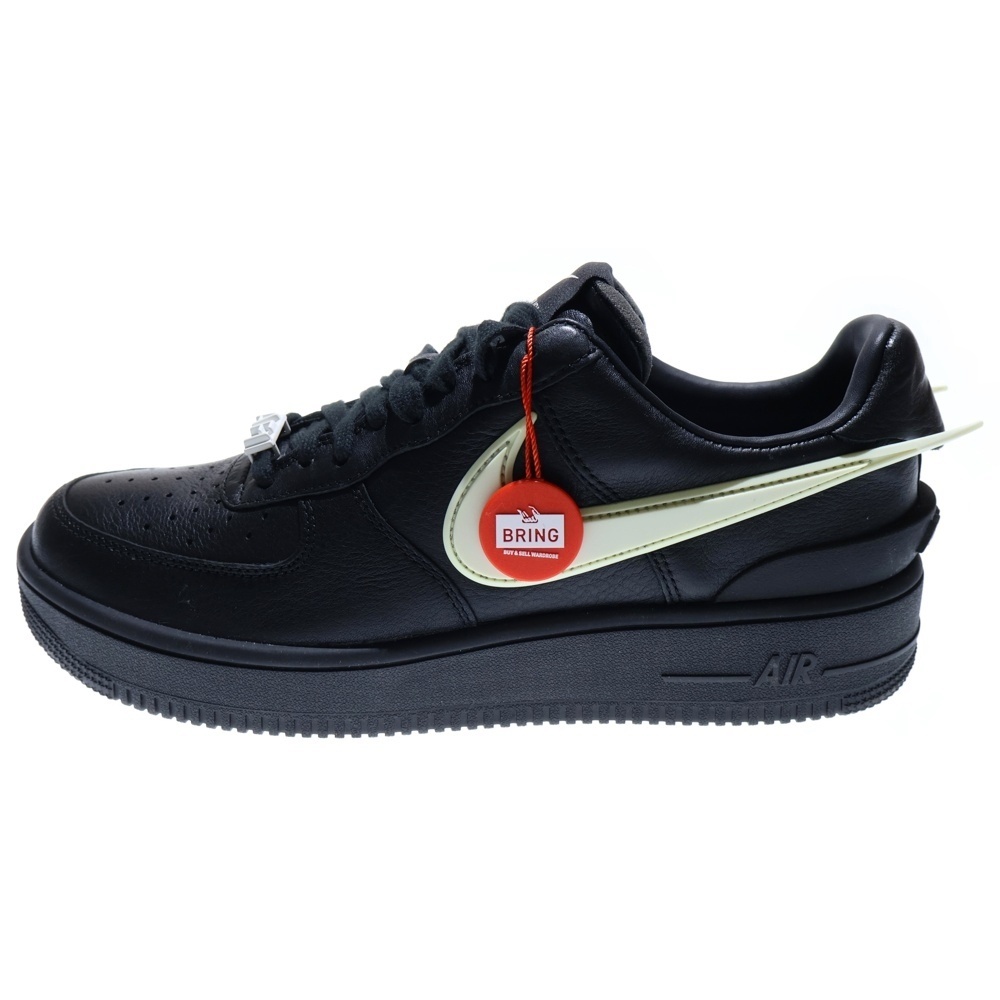 NIKE ナイキ ×AMBUSH AIR FORCE 1 アンブッシュ エアフォース 1 ローカットスニーカー ブラック US9.5/27.5cm DV3464-001拍卖