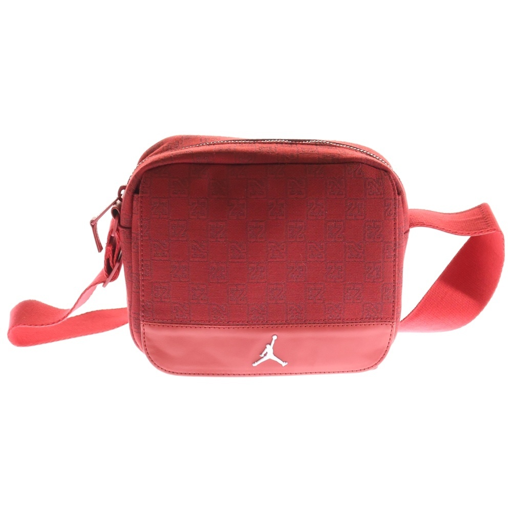 NIKE ナイキ JORDAN MONOGRAM SHOULDER BAG ジョーダン モノグラム ショルダーバッグ レッド 825664844261拍卖