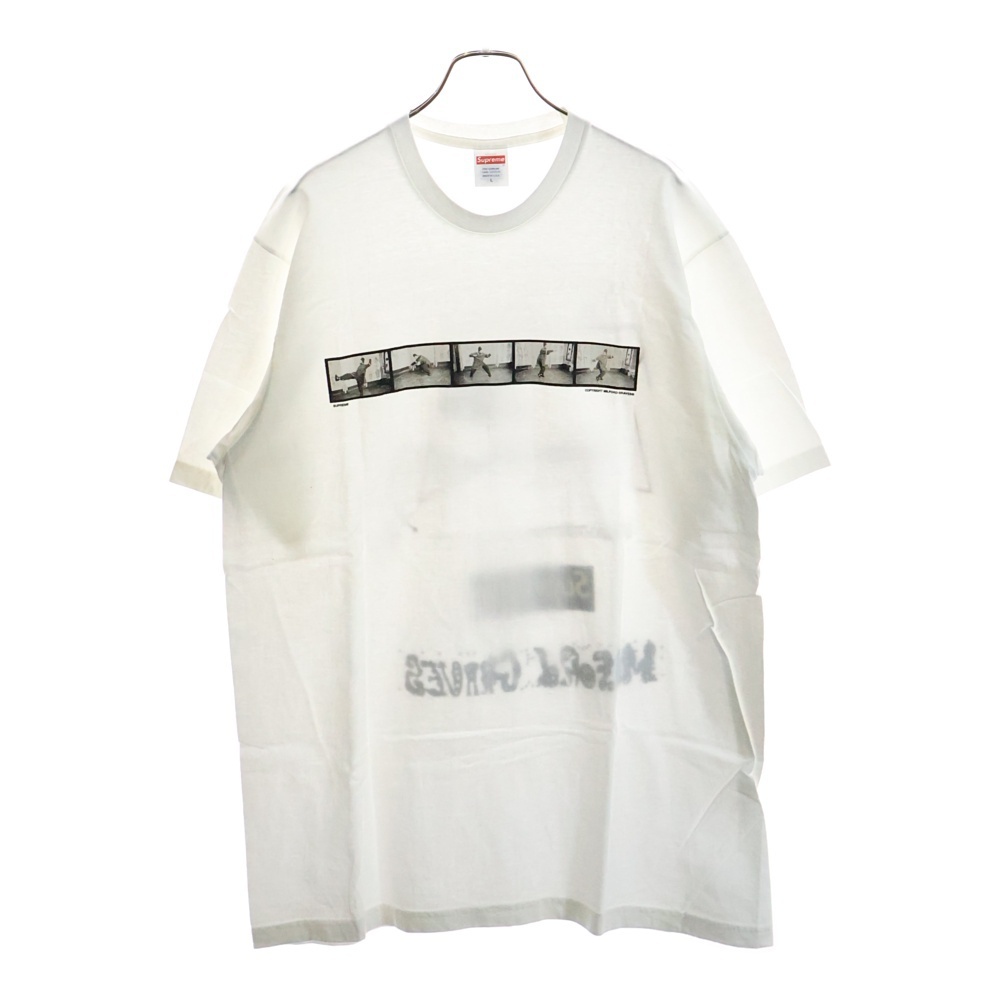 SUPREME シュプリーム 22AW Milford Graves Tee ミルフォードグレイブス 両面プリントTシャツ 半袖クルーネックカットソー ホワイト拍卖