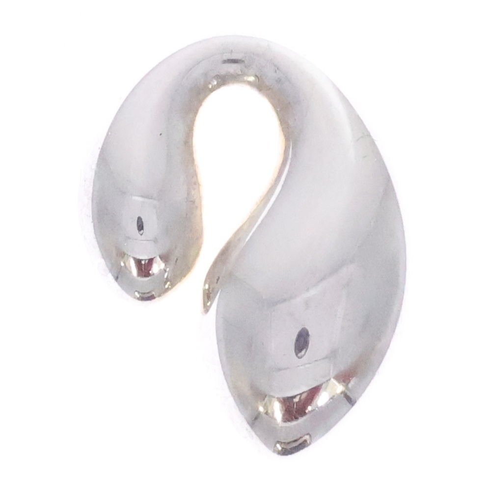 TIFFANY & Co. ティファニー ダブル ティアドロップ エルサペレッティ ネックレストップ Ag925 SV シルバー拍卖