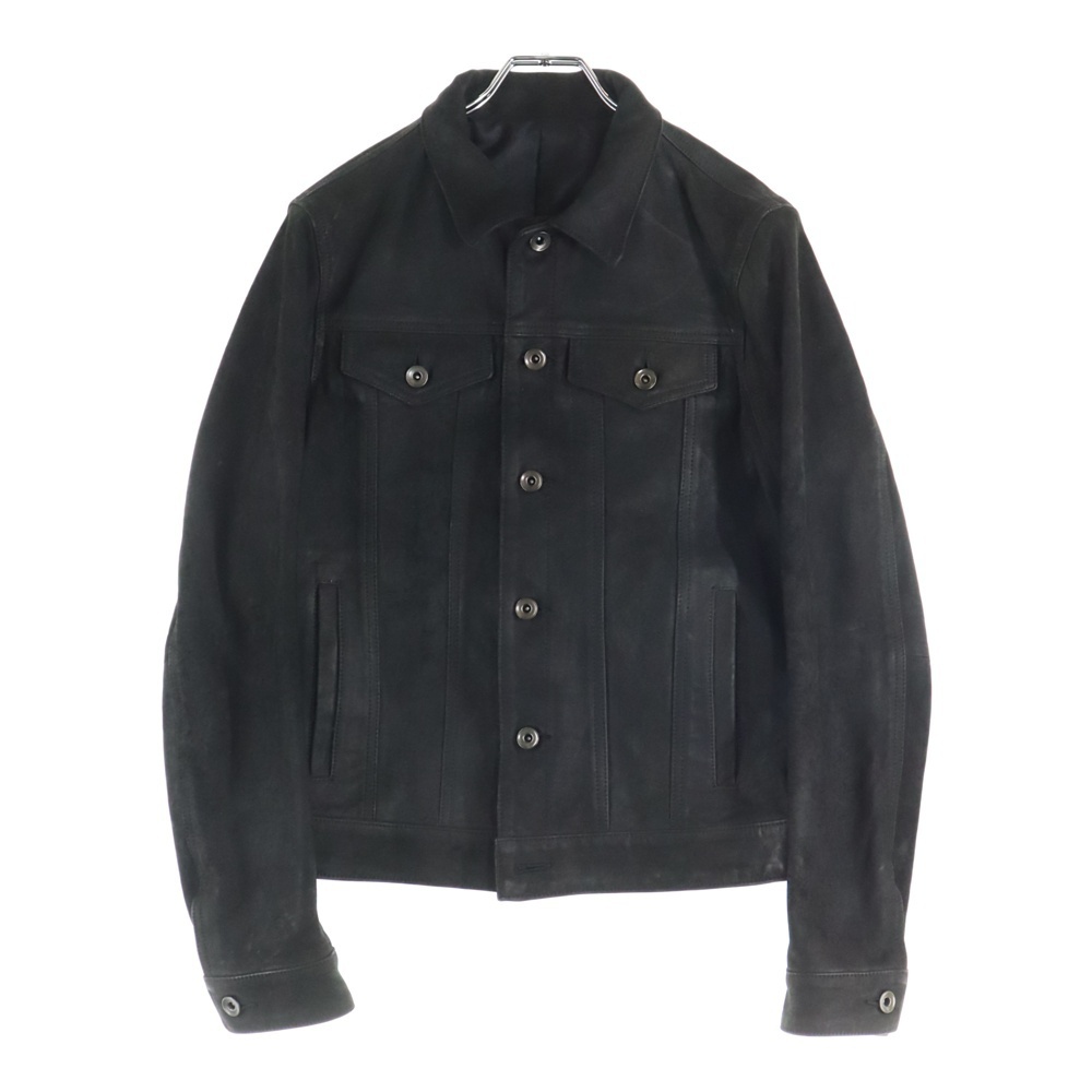 SHELLAC シェラック LEATHER JACKET 牛革 レザージャケット ブラック 1361900307-0拍卖