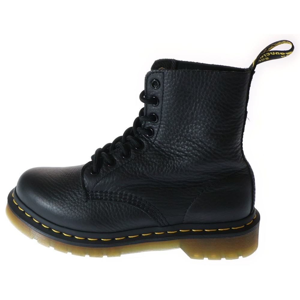 Dr.Martens ドクターマーチン 1460 PASCAL VIRGINIA 8ホール レザーシューズハイカットブーツ レディース ブラック 13512006拍卖