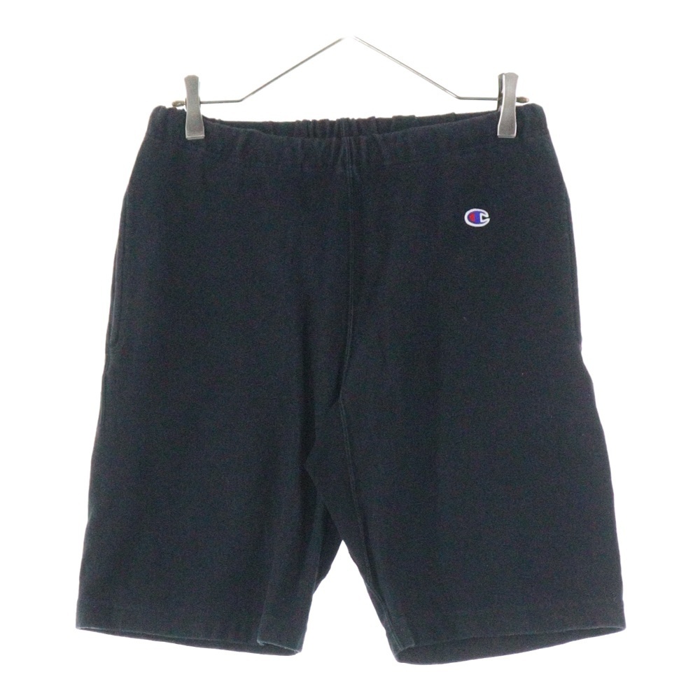 CHAMPION チャンピオン 24SS REVERSE WEAVE リバースウィーブ ショーツ ハーフパンツ ブラック C3-526拍卖