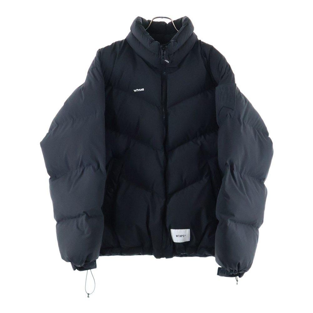 WTAPS ダブルタップス 22AW TTL/JACKET/POLY TAFFETA WTVUA ダウンジャケット ブラック 222BRDT-JKM02拍卖