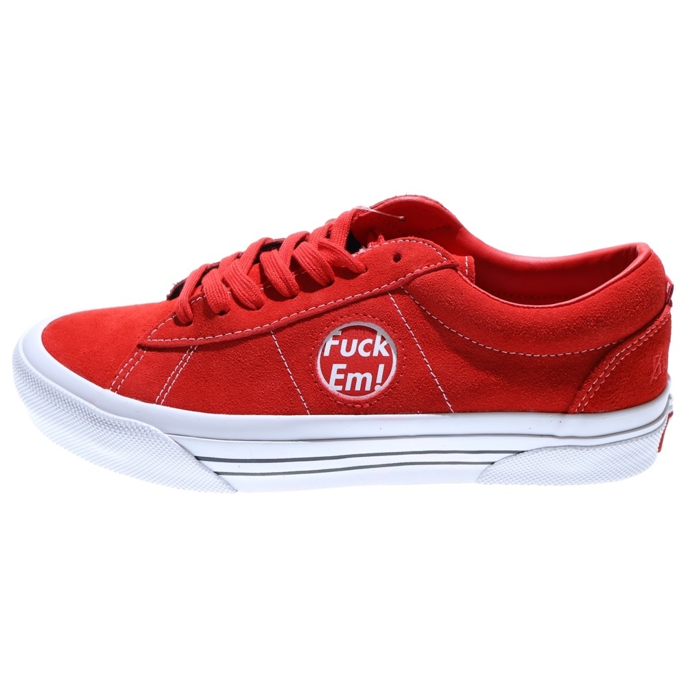 VANS ヴァンズ 24AW ×SUPREME Skate Sid S VN000MQ8CJH シュプリーム スケートシドS ローカットスニーカー レッド US8/26cm拍卖