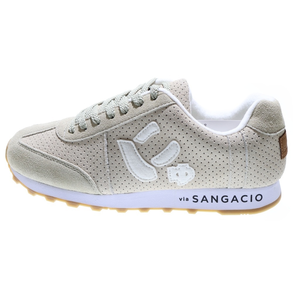 Sangacio サンガッチョ MOM GREIGE マムグレージュ ローカットスニーカー ベージュ US7.5/25.5cm拍卖