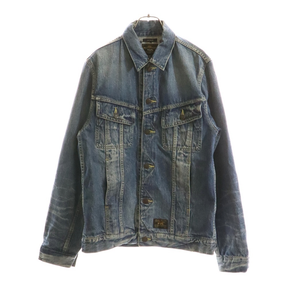 WTAPS ダブルタップス 11AW WAY OF LIFE 裏地スターデザイン デニムジャケット アウター 112GWDT-JKM01 インディゴ拍卖