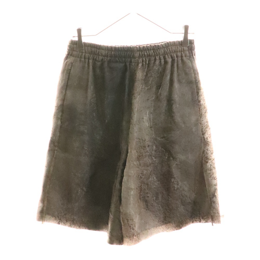 LOUIS VUITTON ルイヴィトン 18AW 総柄プリントチュール レイヤード ハーフ ショート パンツ ショーツ ブラウン RM182 HUV HFP71W拍卖