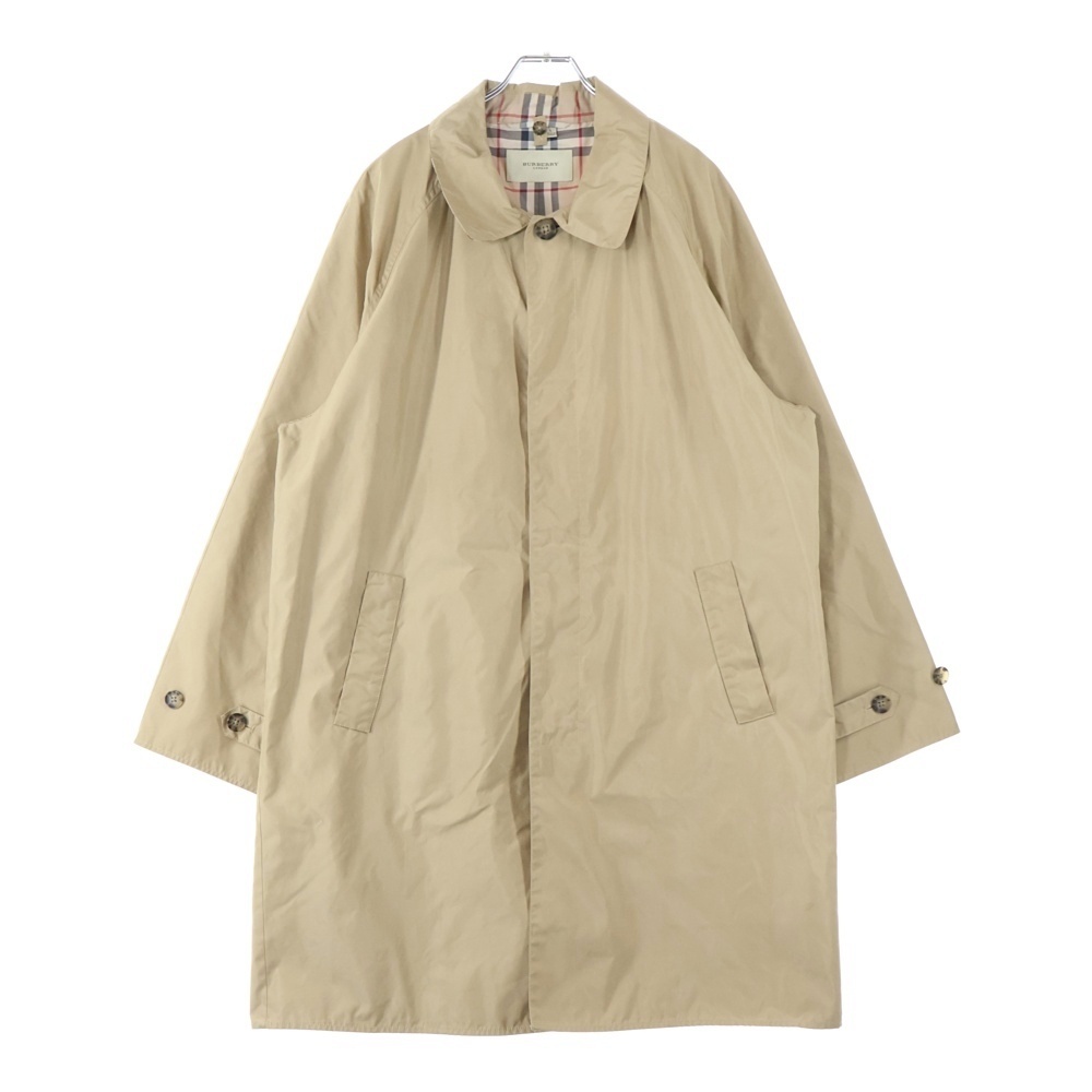 BURBERRY バーバリー 4B ダブルポケット ステンカラーコート ベージュ拍卖