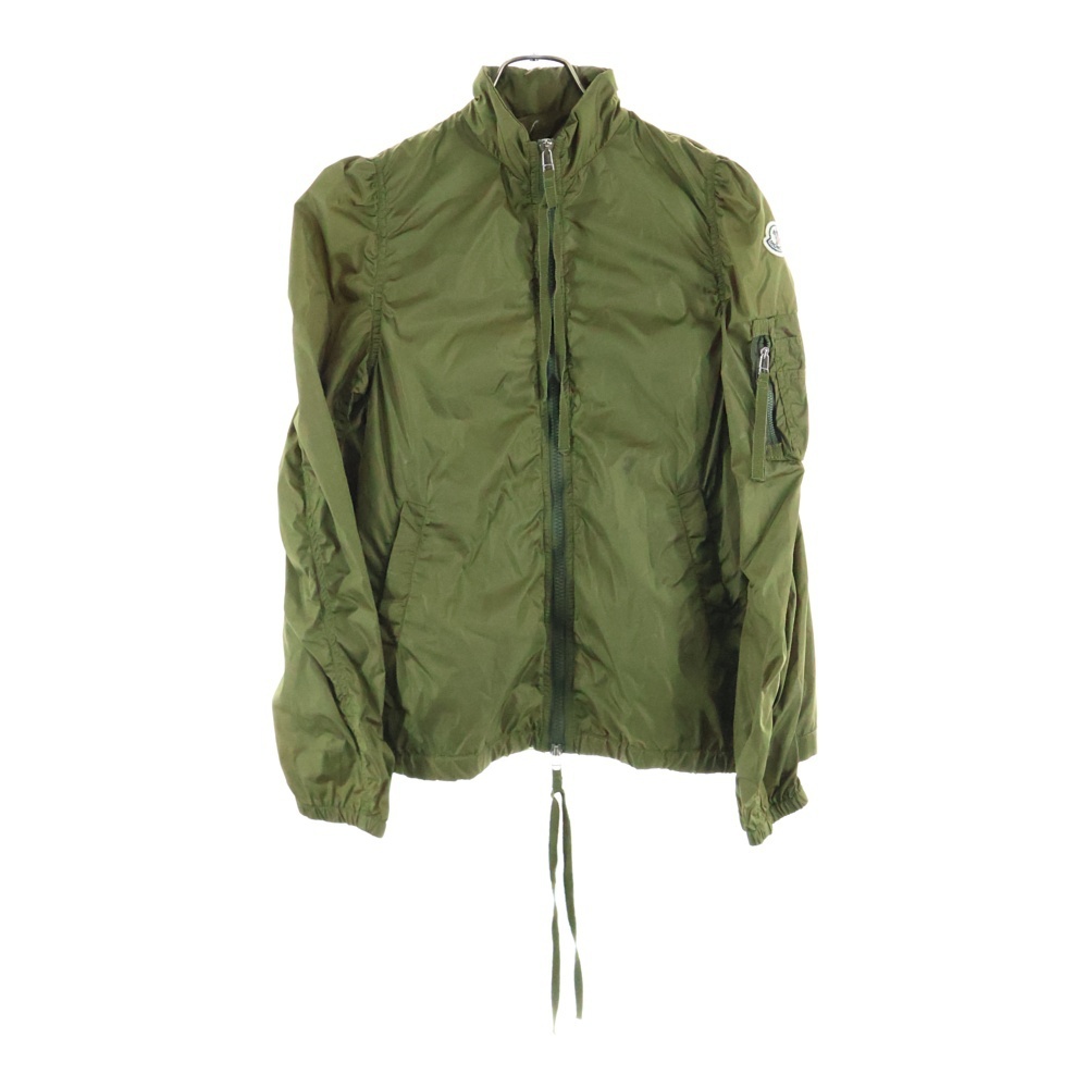 MONCLER モンクレール ×SACAI SARA サカイ フリル ジップアップ ナイロンジャケット カーキ レディース 101-09S-45373-50拍卖