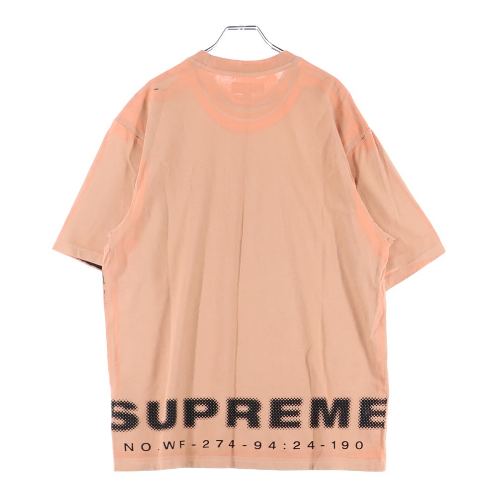 SUPREME シュプリーム 24AW Discharge S/S Top ディスチャージ ペイント加工半袖Tシャツ カットソー ピンク拍卖