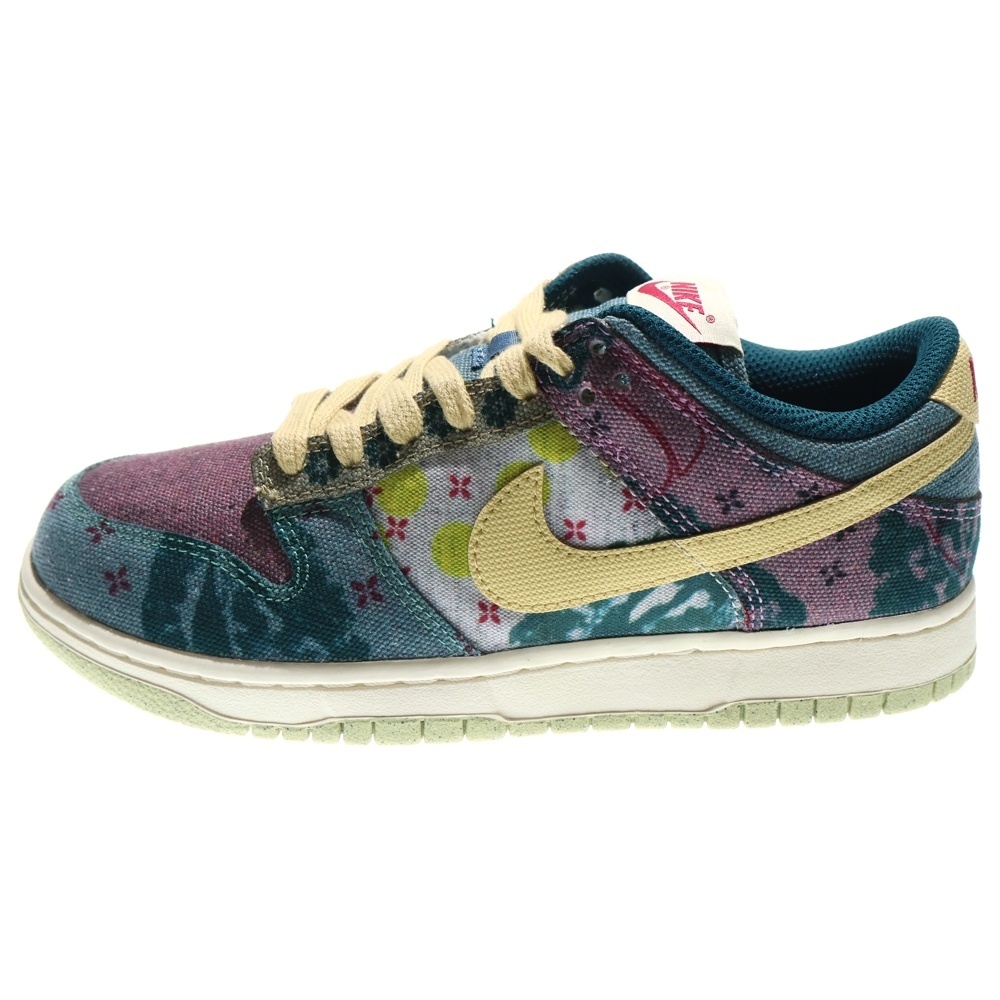 NIKE ナイキ DUNK LOW SP COMMUNITY GARDEN ダンク コミュニティガーデン ローカットスニーカー レディース マルチ US6/24cm CZ9747-900拍卖