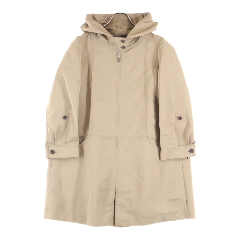 NO BRAND ノーブランド BALLSEY (ボールジー) ジップアップフーデッドジャケット ベージュ 11-08-84-08202拍卖