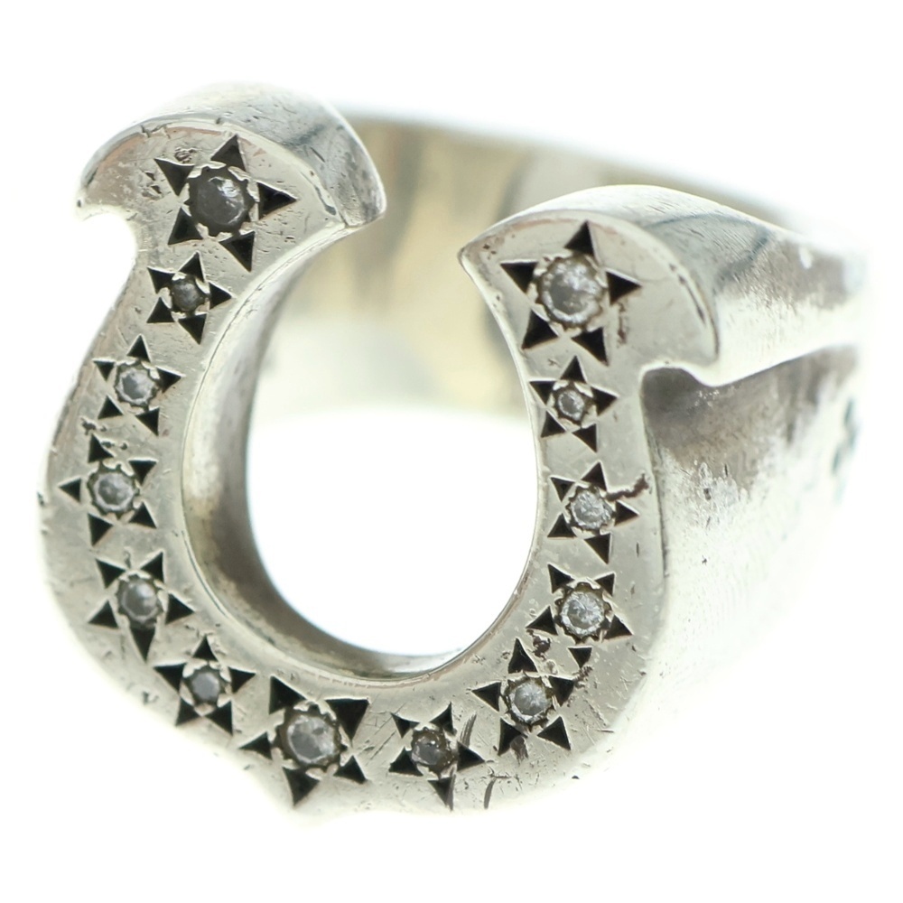 TENDERLOIN テンダーロイン T-H.S RING SILVER ホースシュー ダイヤリング シルバー拍卖
