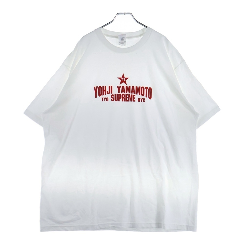 SUPREME シュプリーム 25AW ×Y's by Yohji Yamamoto Star Tee ワイズ ヨウジヤマモト スター 半袖Tシャツ ホワイト拍卖