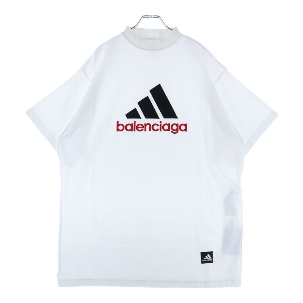 BALENCIAGA バレンシアガ 23SS ×adidas Inside Out T-Shirt アディダス インサイドアウト 半袖Tシャツ ホワイト 731769 TNVA6拍卖