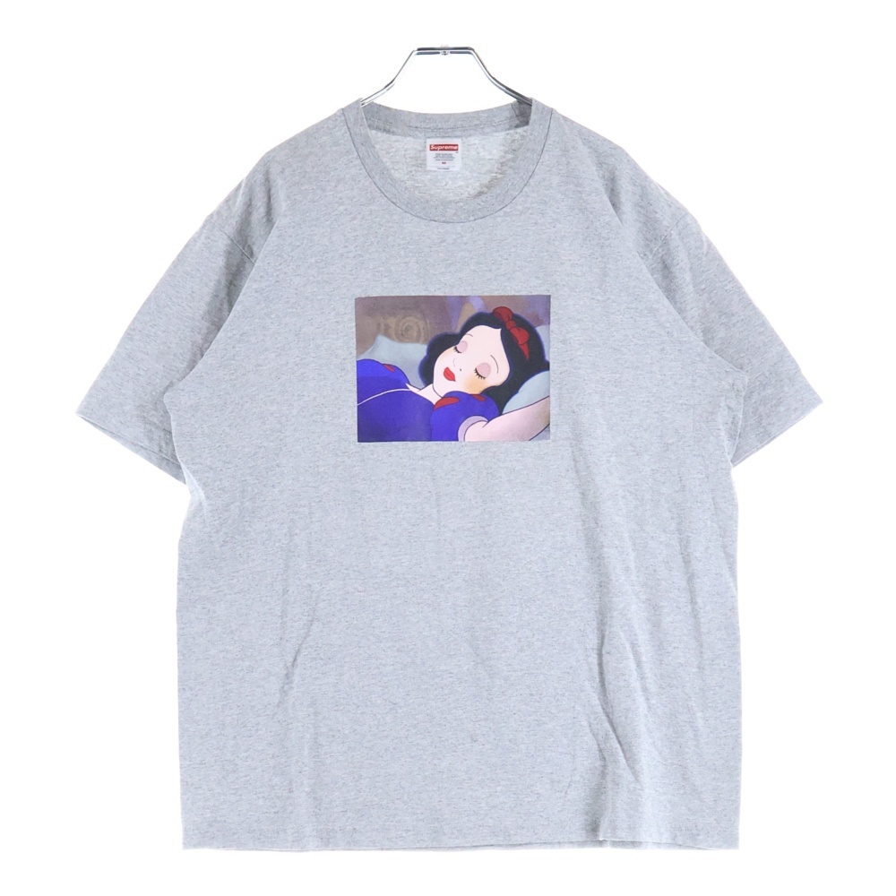 SUPREME シュプリーム 24AW Snow White Tee スノーホワイト 白雪姫プリント クルーネック 半袖Tシャツ カットソー グレー拍卖